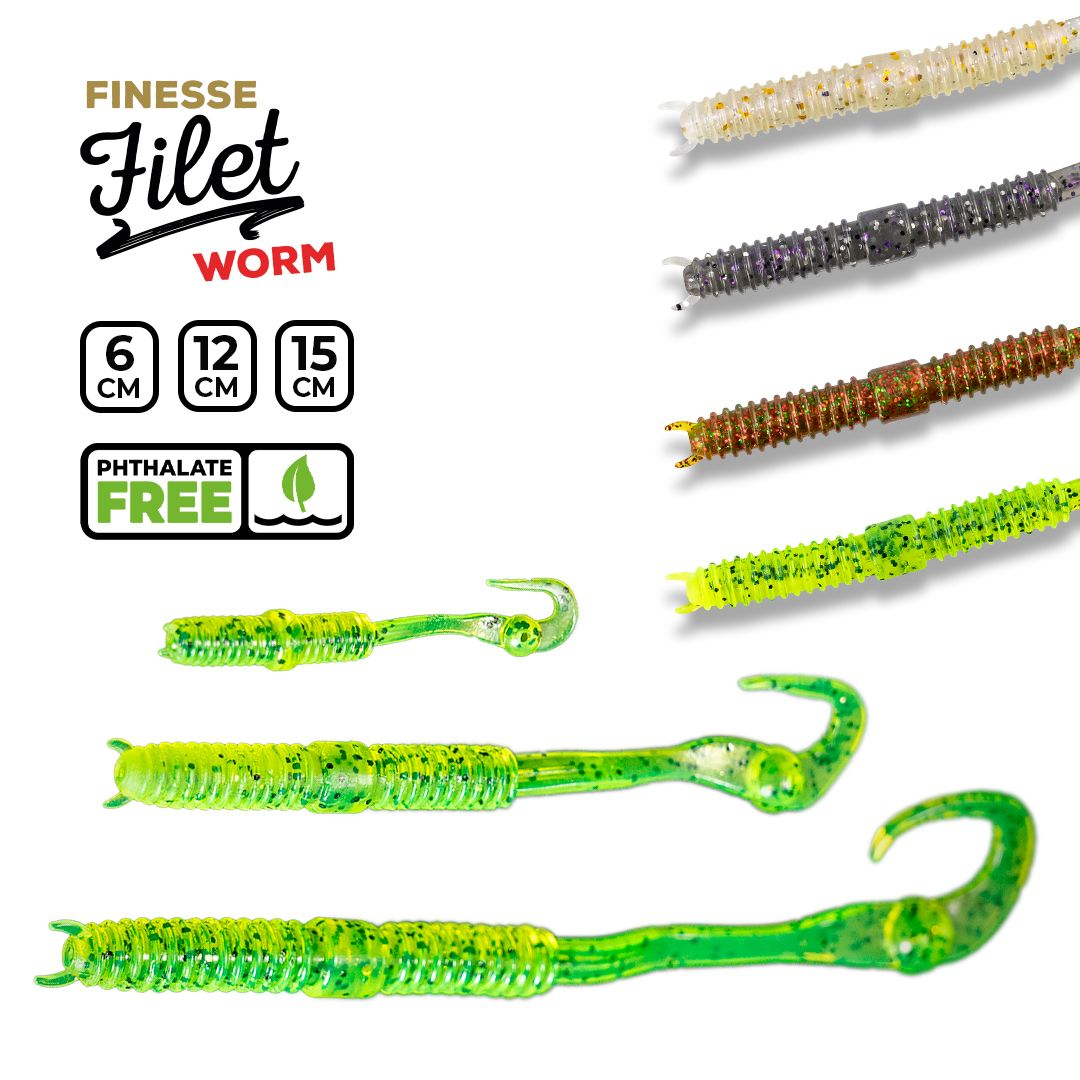 LMAB Finesse Filet TPE Worms